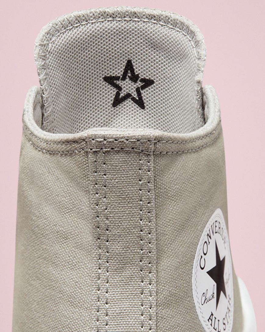 Pantofi Platforma Dama Converse Chuck Taylor All Star Move Inalti Masline Verzi Albi | RO OIWX0468